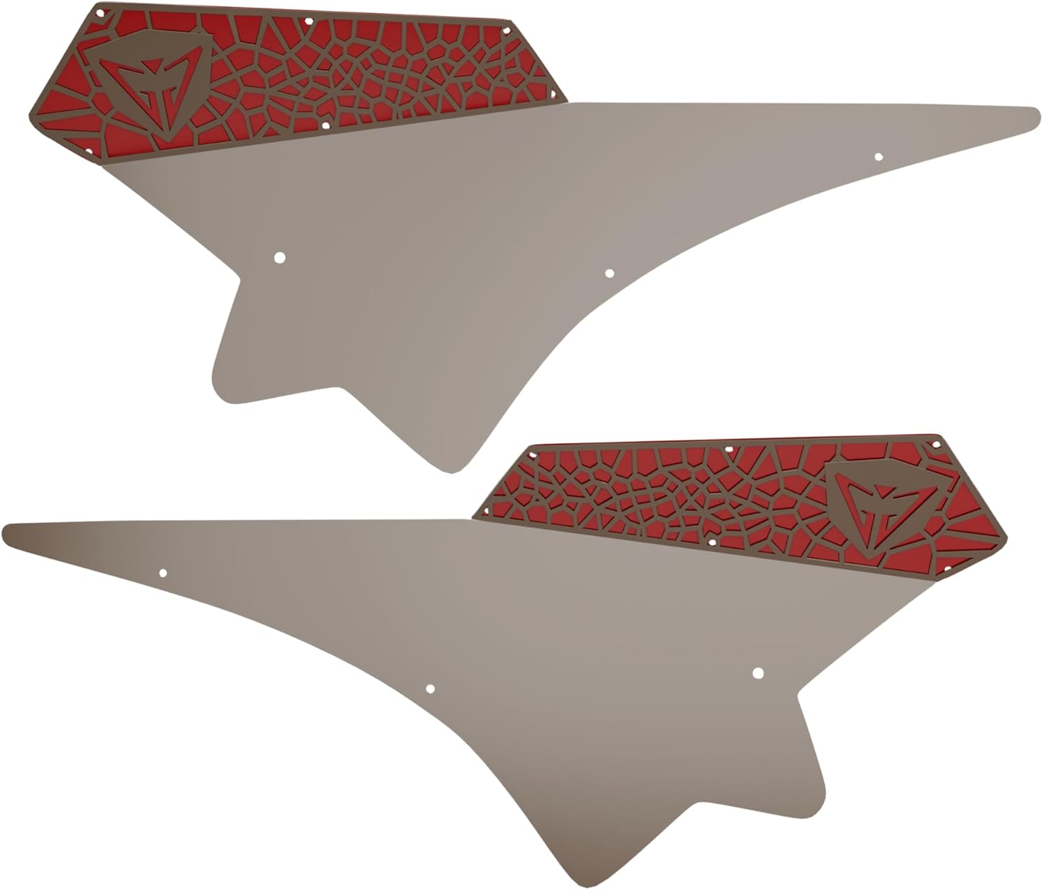 GAM Can am Maverick X3 2017-25 Side Racing Number Plates Holder Pair