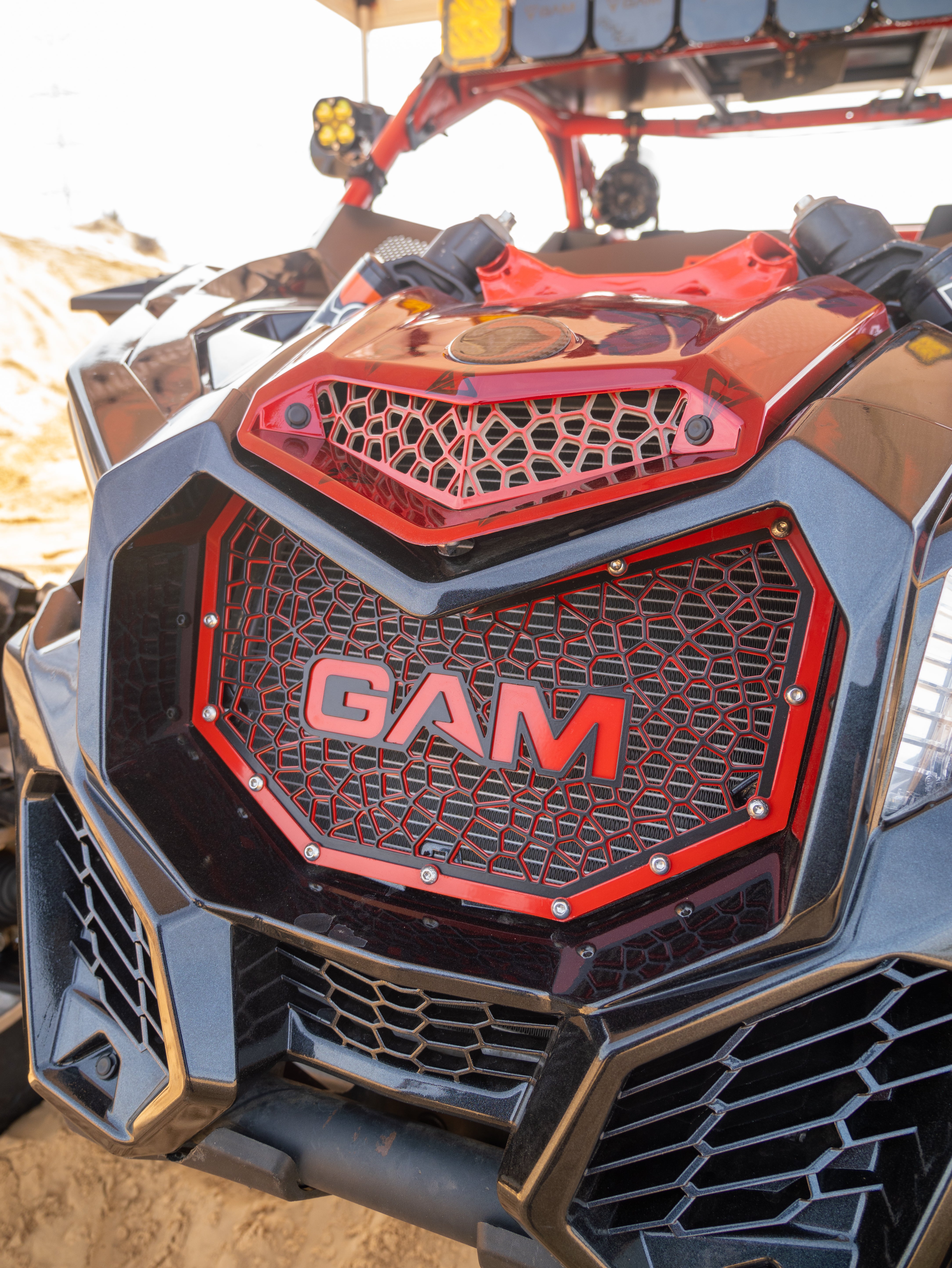 Front Grill For Can Am Maverick X3 2017-2025 All Modals GAM Embalm
