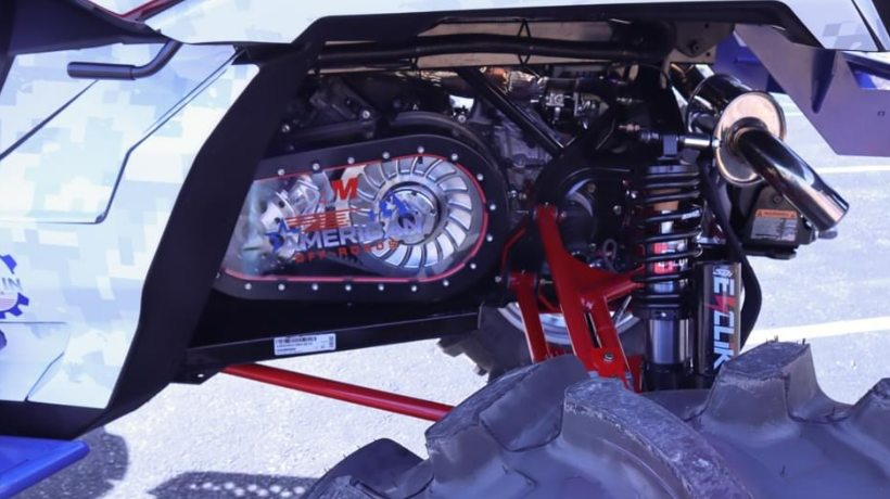 Clear CVT Cover With RGB Lights Control Outer Plate Clutch Cover For Can-am Defender/Commander/Maverick Sport