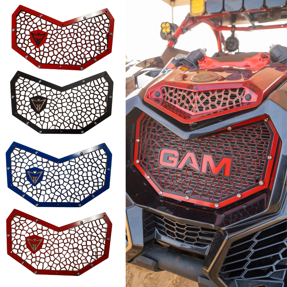 Front Grill For Can Am Maverick X3 2017-2025 All Modals GAM Embalm
