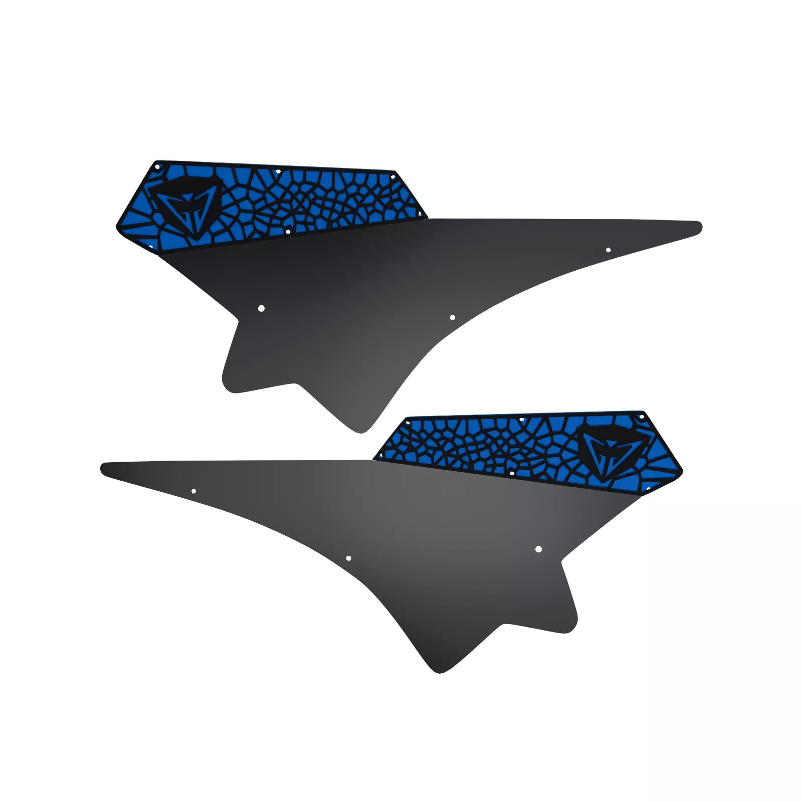 GAM Can am Maverick X3 2017-25 Side Racing Number Plates Holder Pair