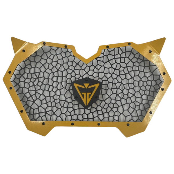 Front Grill For Can am Maverick R 2024 2025 Yellow Aluminum Grille