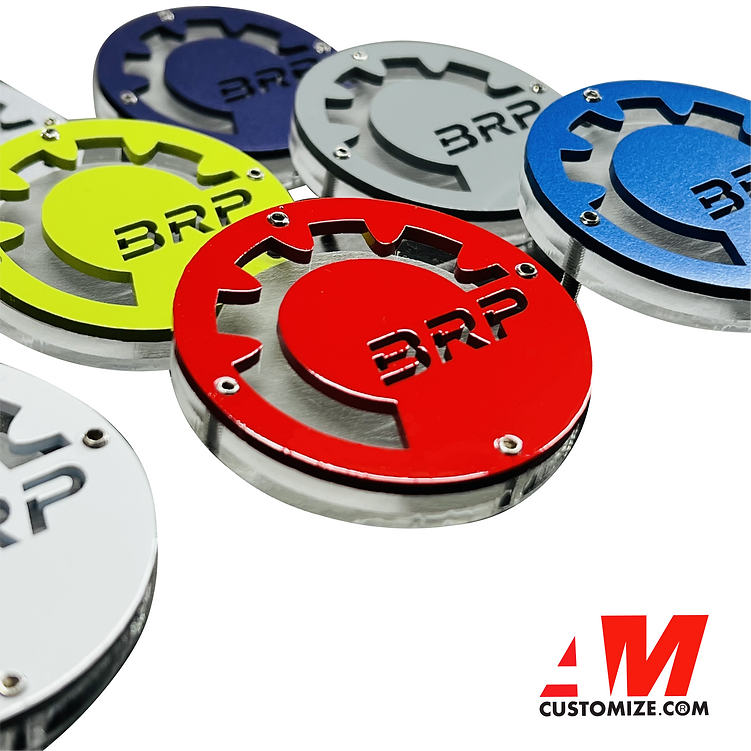 AMcustomize RGB Lights Can am Emblem