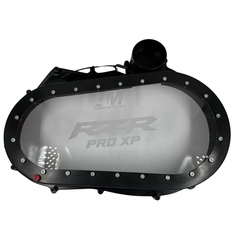 Clear CVT Cover RGB Lights Control Outer Plate Clutch For Polaris RZR PRO XP R