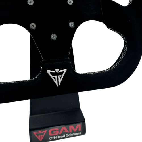 GAM Steering Wheel Alcantara Sport D-Shape With Hub For SXS Can am X3 Polaris