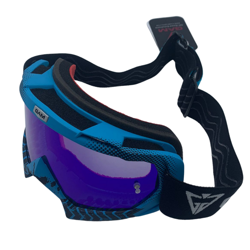 Off Road Dust Goggles - Blue