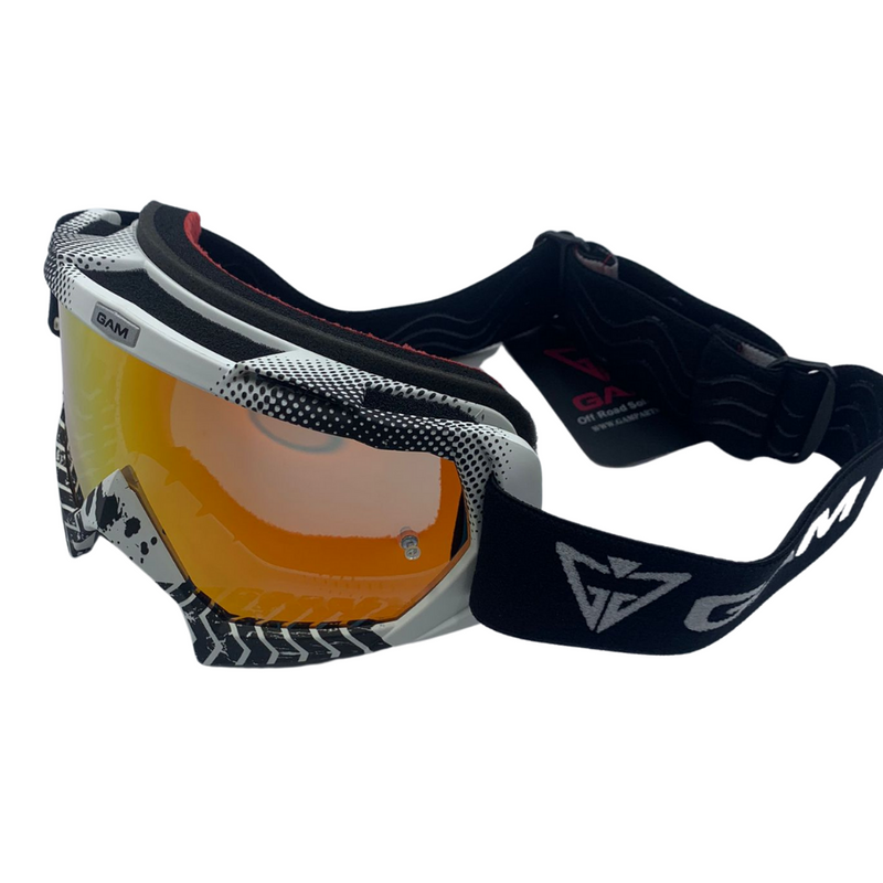 Off Road Dust Goggles - White