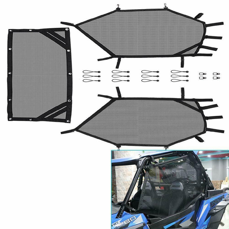 Window Nets For Polaris RZR XP 1000 900 2014-2019 Side And Rear 3 pcs Set