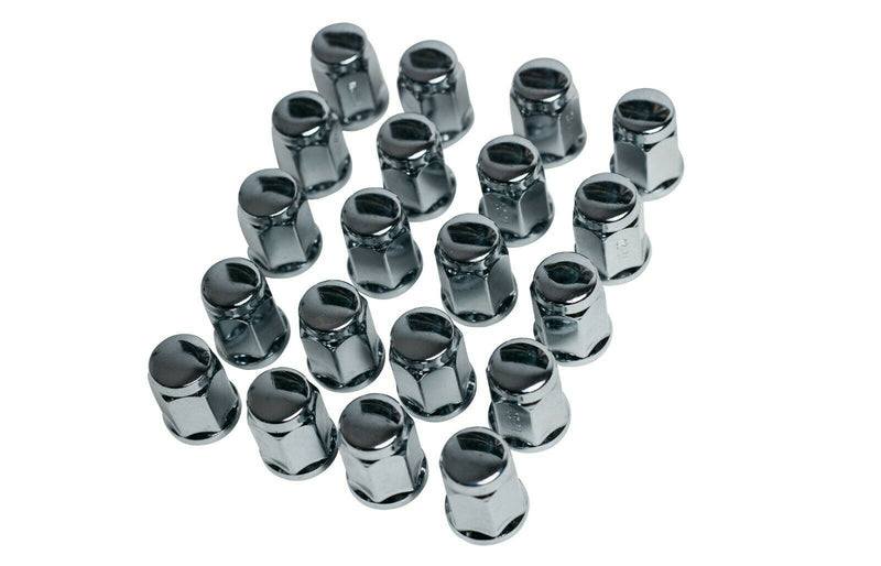 Bulge Acorn Lug Nuts 1/2-20" For Ford Mustang Dodge Dakota Viper Durango 20 PCS