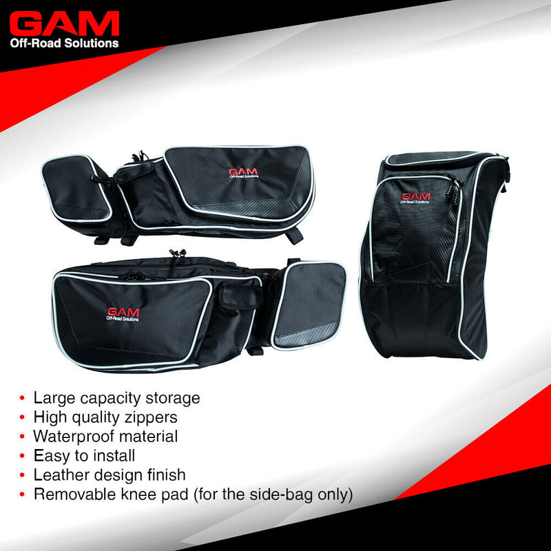 Set Of Bags For Can Am Maverick X3 2017-2020 Middle Center bag and 2 Door Bags