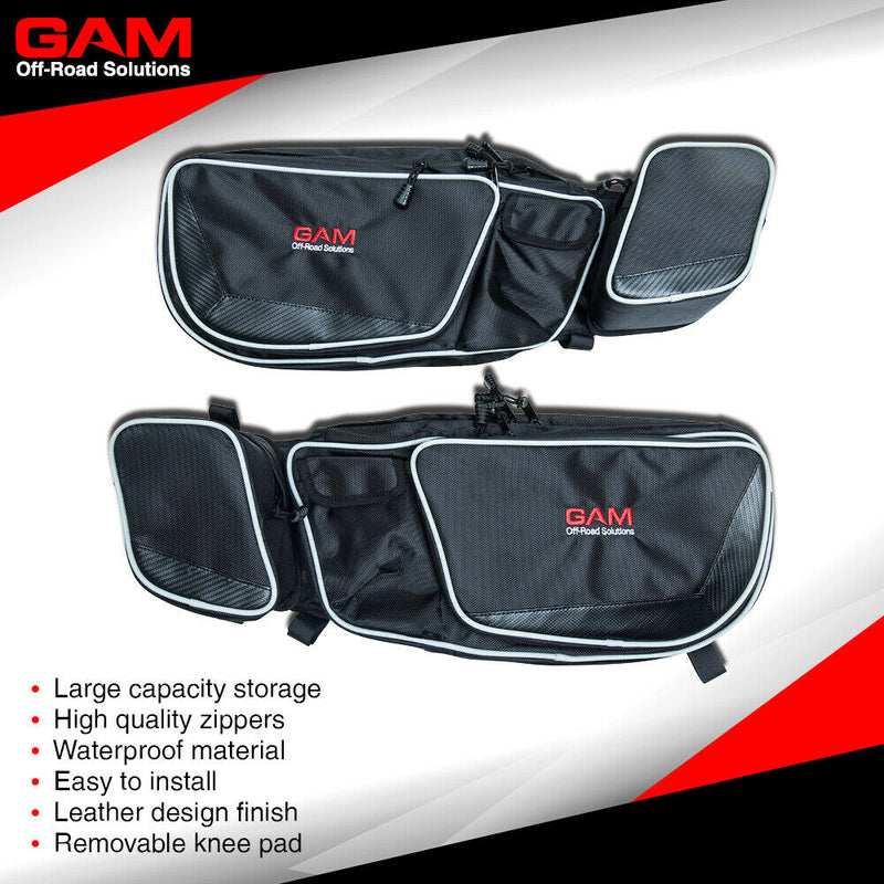 Door Bags Passenger & Driver Side Bag Set For Can Am Maverick X3 2017-2020