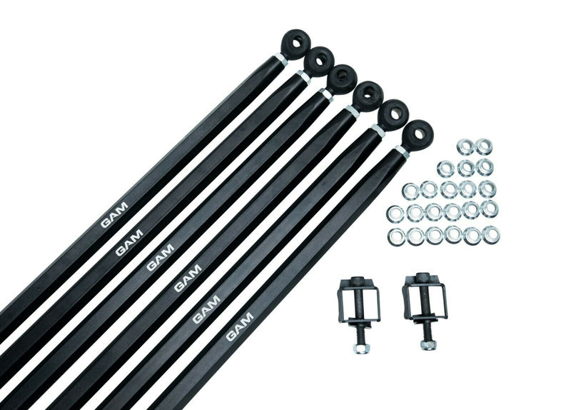 Heavy Duty Radius Rods Racing Set With Shear Brackets For Can Am Maverick X3 XRS