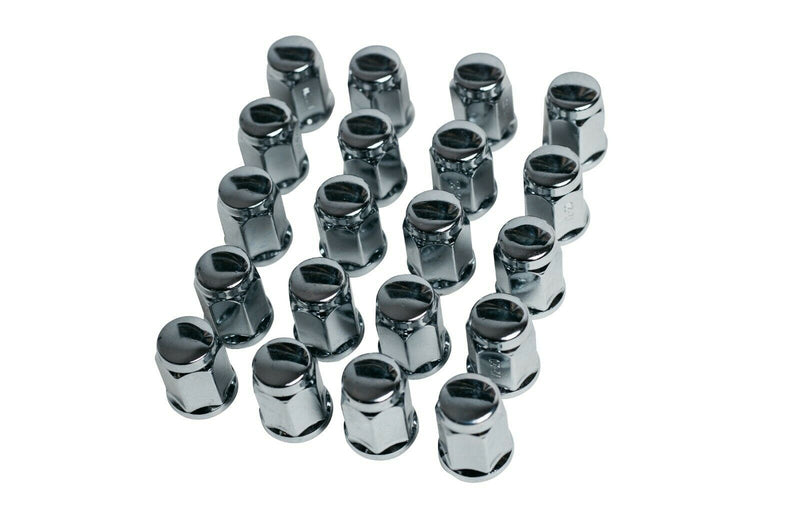 Bulge Acorn Lug Nuts 1/2-20" For Ford Mustang Dodge Dakota Viper Durango 20 PCS