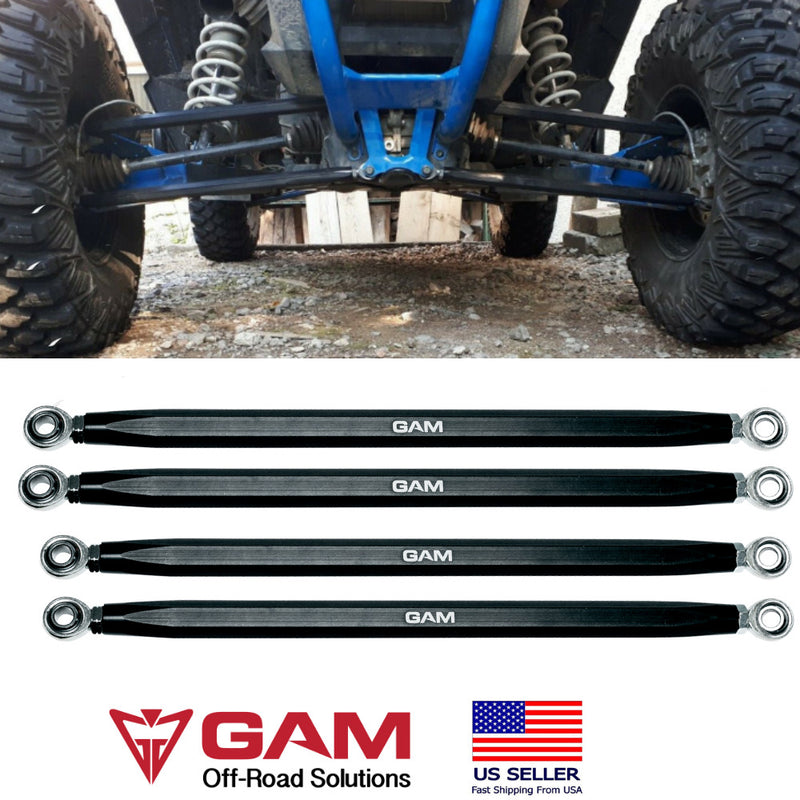 Radius Rods For Polaris RZR 900 XP 2011-2014 Razor Heavy Duty Arms Lower Upper