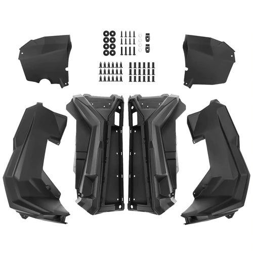 Front Rear XL Wide Fender Flares For Polaris General 1000 2016