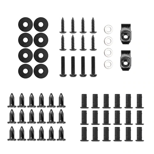 Front Rear XL Wide Fender Flares For Polaris General 1000 2016