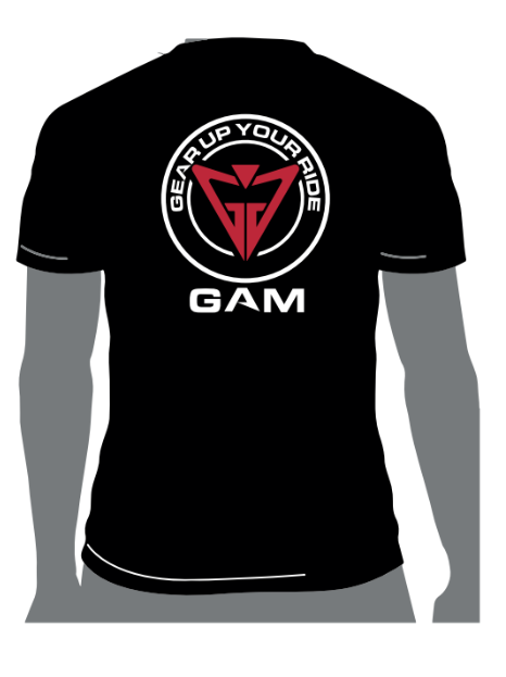 GAM Black T-Shirt